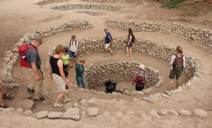 Nasca - Cantalloc - Toegang tot de waterkanalen