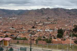 Cusco - Uitzicht van boven