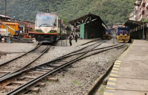 Aguas Calientes - treinstation