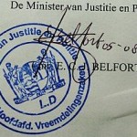 Verblijfsvergunning - Stempel